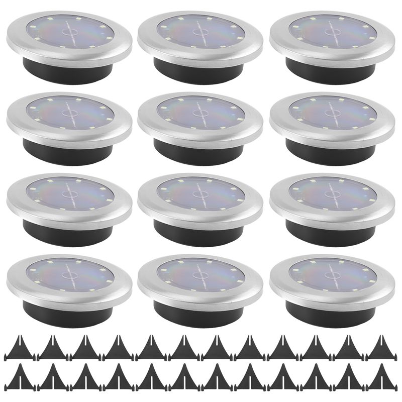 Solar Pathway Lights 8 Pack - B50C 12 Pack Solar Lights Outdoor