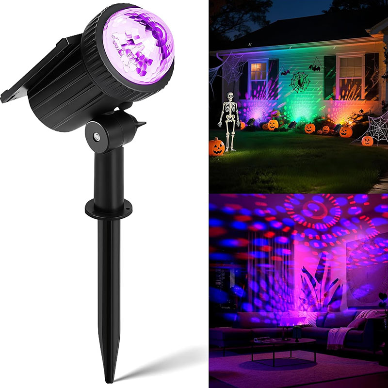 Solar Garden Spotlight Rgb - Solar Spotlights RGB LED Garden Lawn
