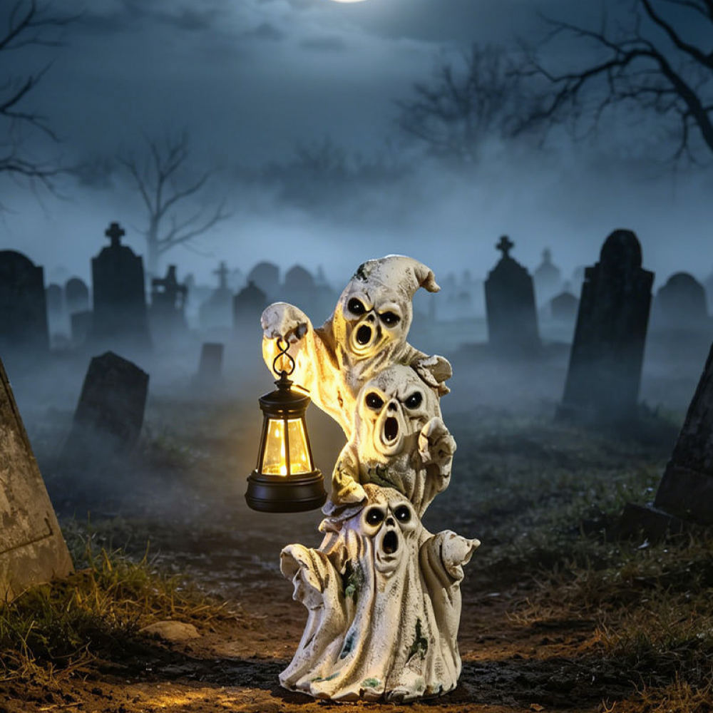 Solar Garden Light Outdoor Waterproof - Outdoor LED Solar Ghost Figurine Decoration