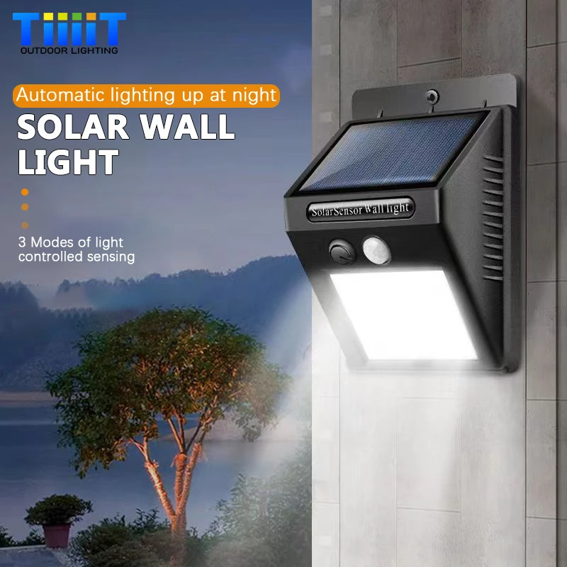 Solar Wall Light Fence Lamp - Modern LED Solar Wall Lamp Outdoor