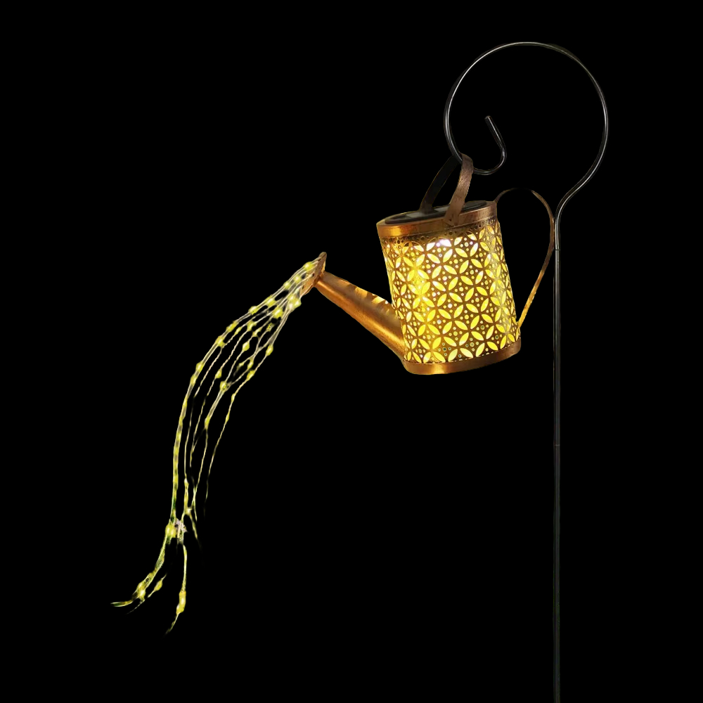 Solar Garden Light Dusk To Dawn - 1PC Vintage Solar Tea Kettle Lantern