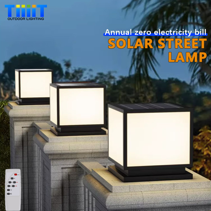 Solar Post Cap Light 4X4 - Outdoor LED Solar Column Light Waterproof
