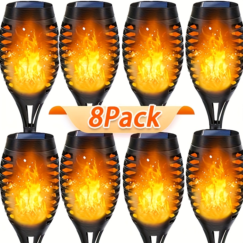 1-8Pack Solar Lights Flickerin - Solar Pathway Lights 8 Pack review and price
