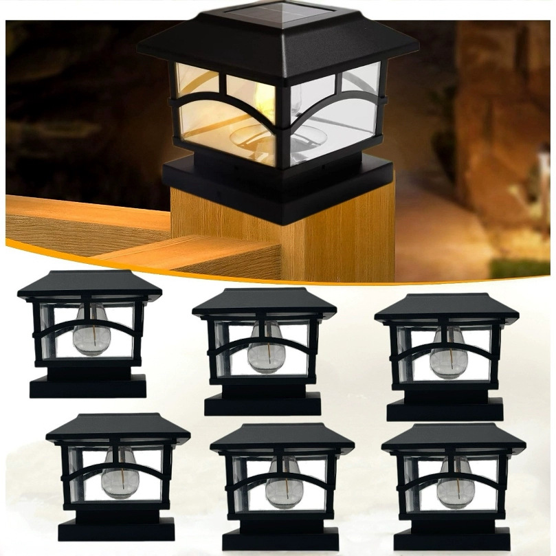 Solar Post Cap Lights, Outdoor - Solar Post Cap Light 4X4 review and price