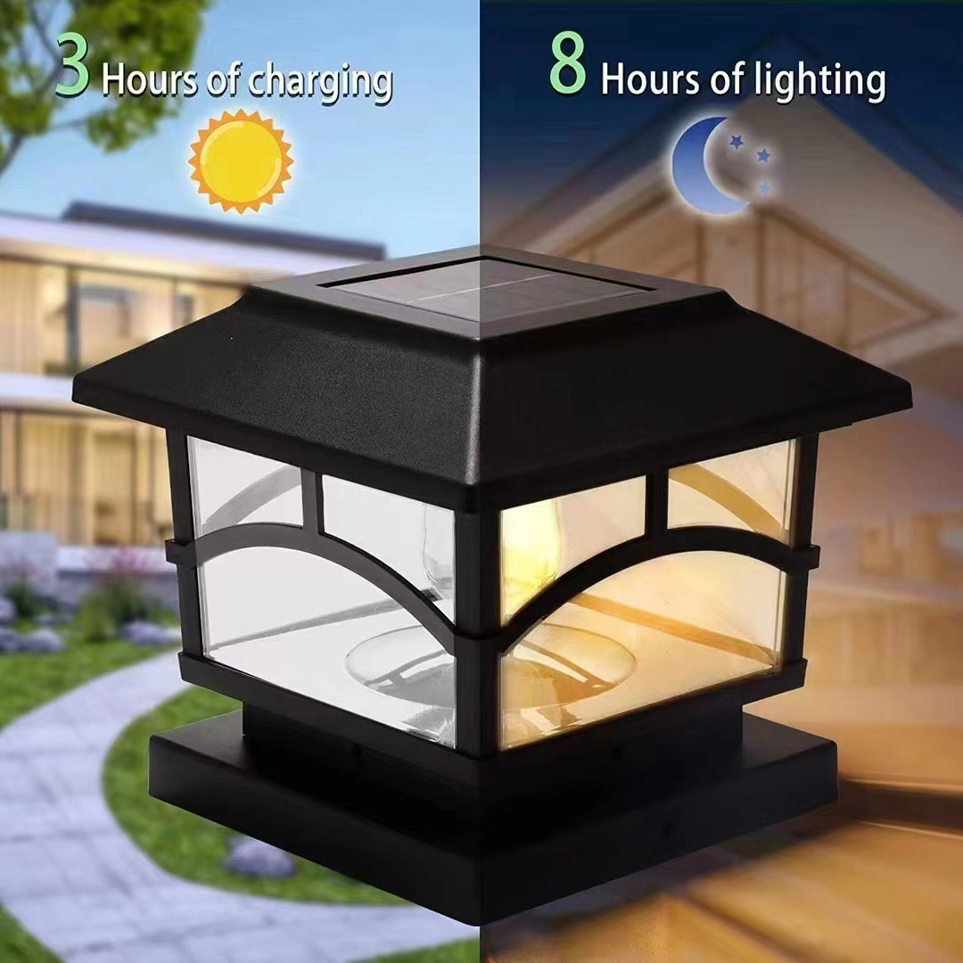 Solar Post Cap Lights, Outdoor - Solar Post Cap Light 4X4 review and price