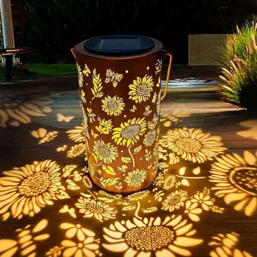 Sunflower Light and Shadow Lig - Solar Ground Light Driveway review and price
