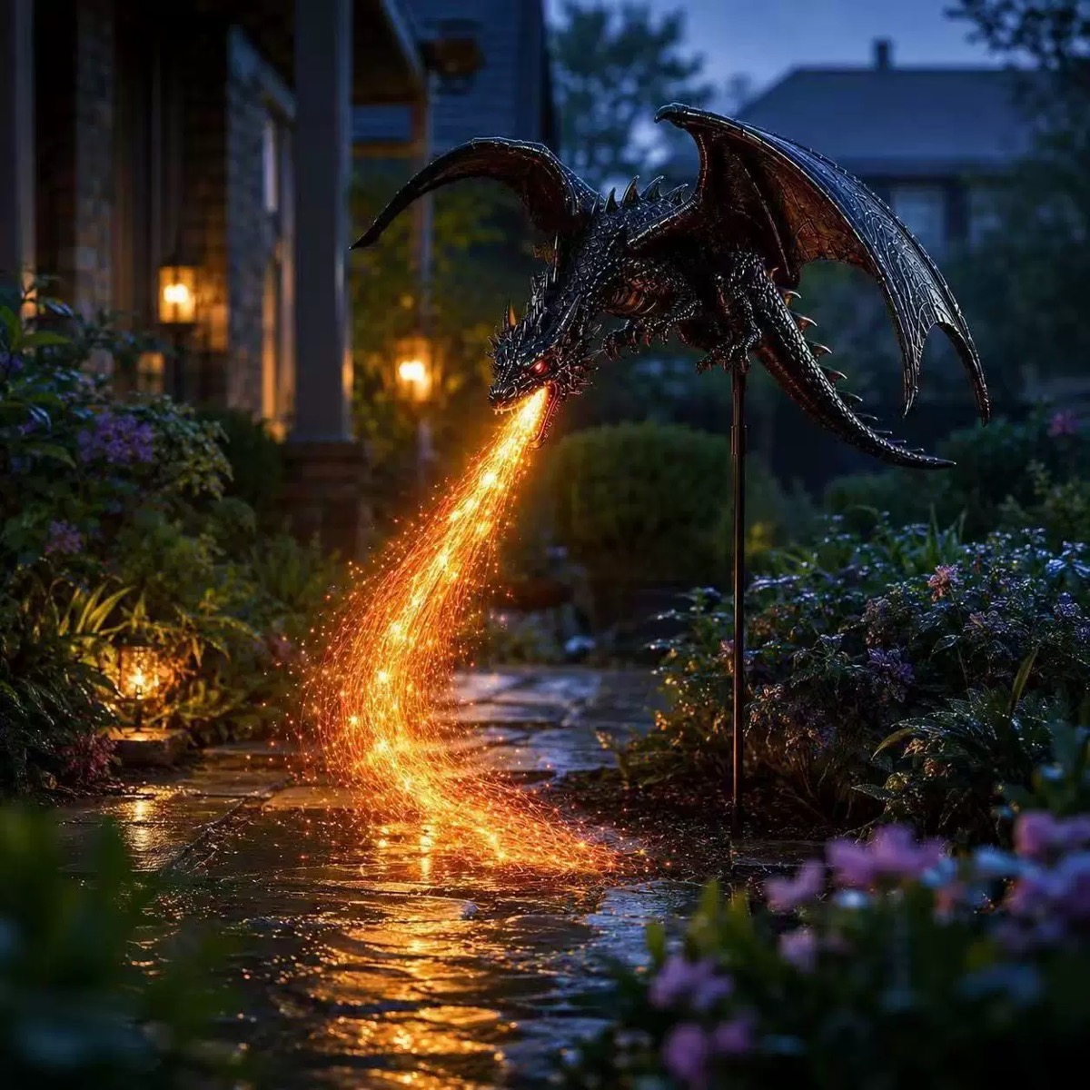 Solar Dragon Garden Light Outd - Solar Ground Light Driveway review and price