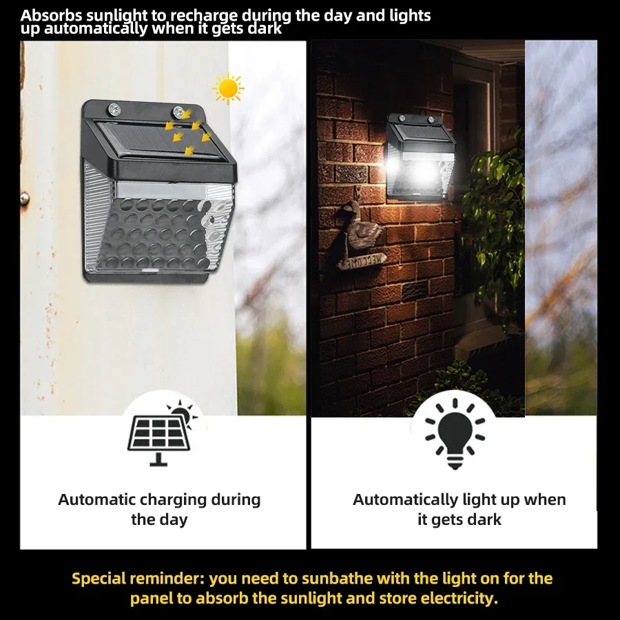 LED Solar Light PIR Motion Sen - Solar Garden Light Outdoor Waterproof review and price