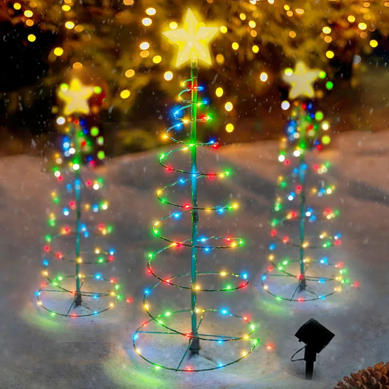 Solar LED Christmas Tree light - Solar Ground Light Driveway review and price
