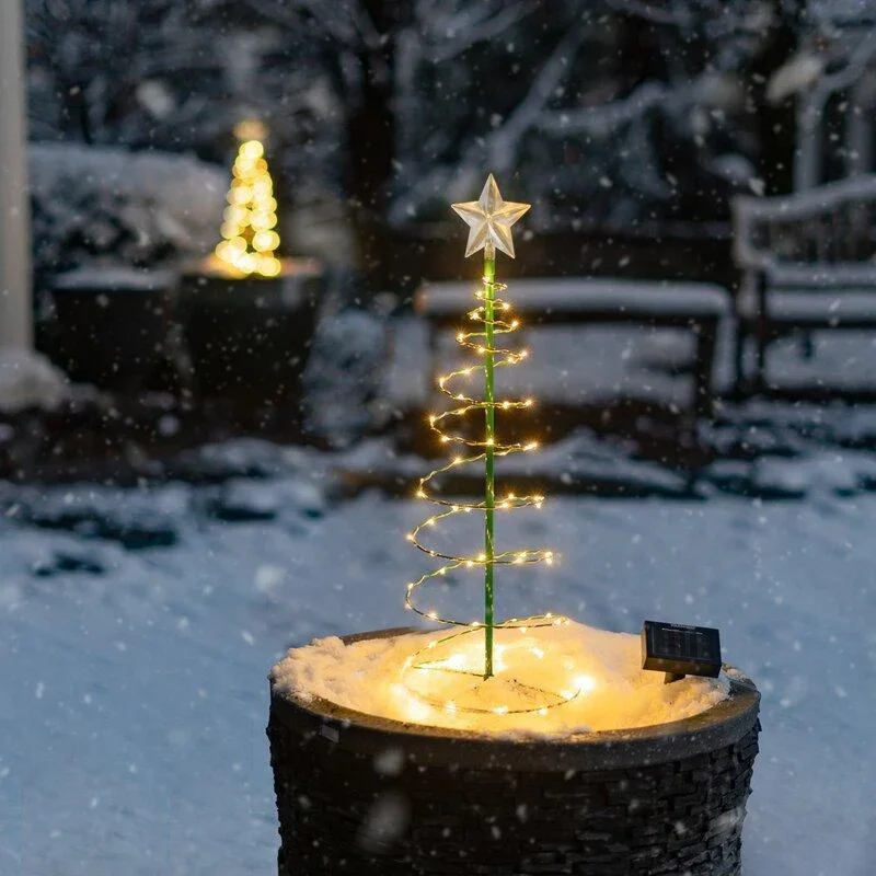Solar LED Christmas Tree light - Solar Ground Light Driveway review and price
