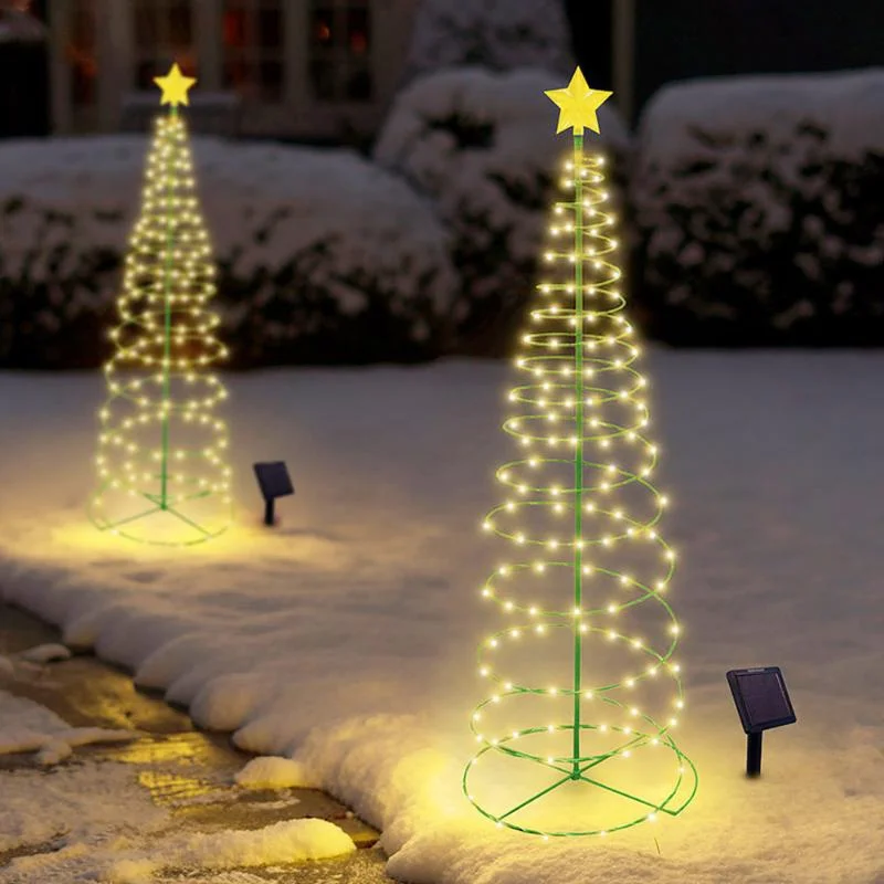 Solar LED Christmas Tree light - Solar Ground Light Driveway review and price