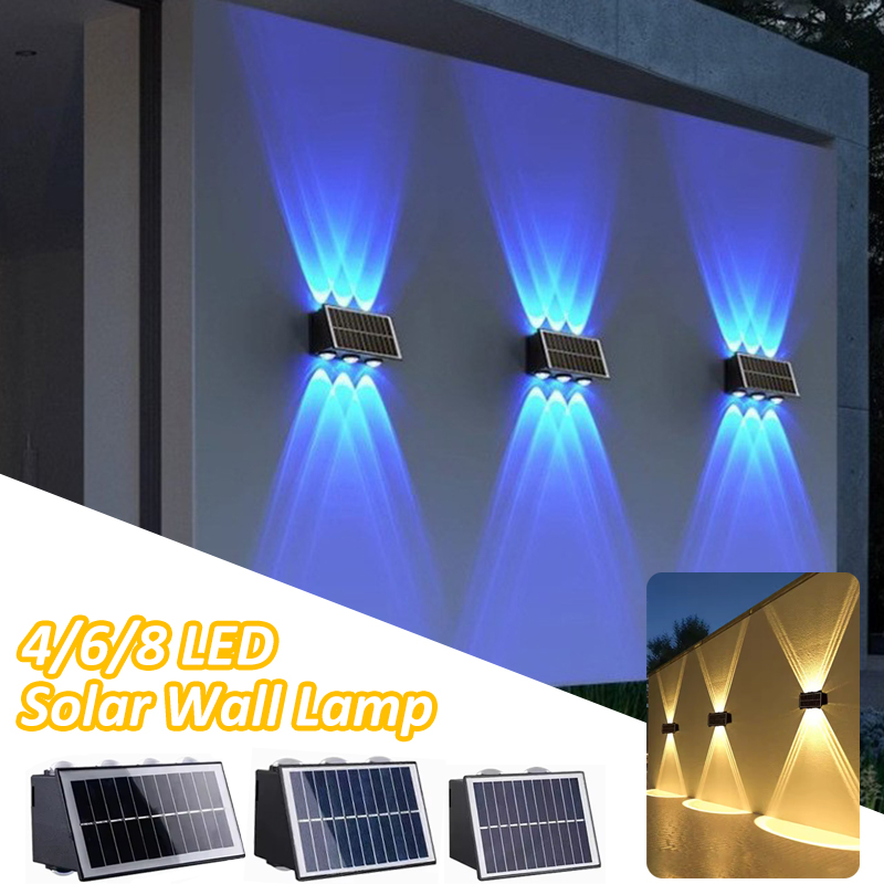 Solar Lights for Outside Solar - Solar Wall Light Fence Lamp review and price