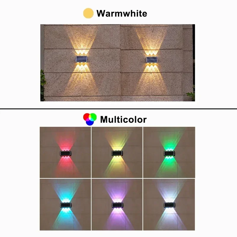 Solar Lights for Outside Solar - Solar Wall Light Fence Lamp review and price