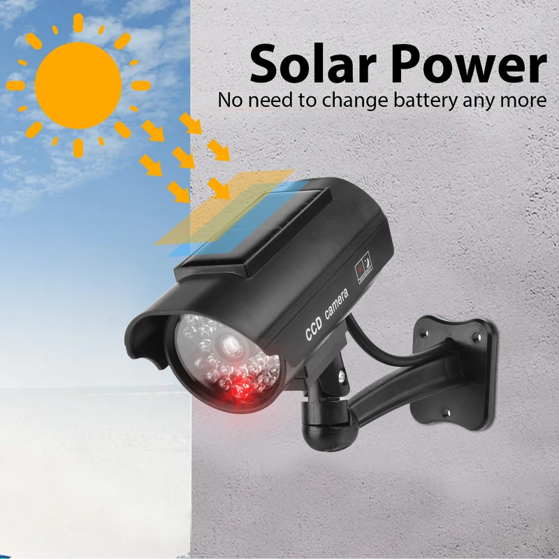 Solar Powered Dummy Security C - Solar Security Camera Light review and price