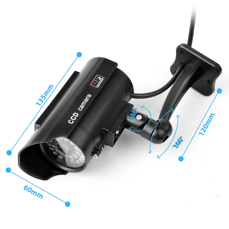 Solar Powered Dummy Security C - Solar Security Camera Light review and price