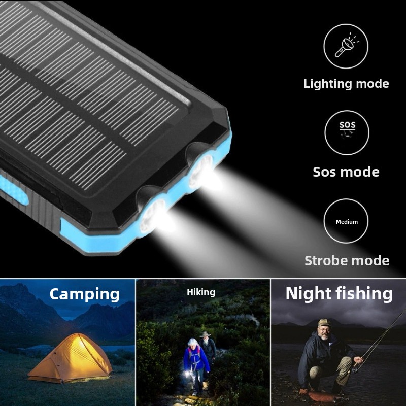 Solar Power Bank Waterproof Ou - Solar Lantern Camping Collapsible review and price