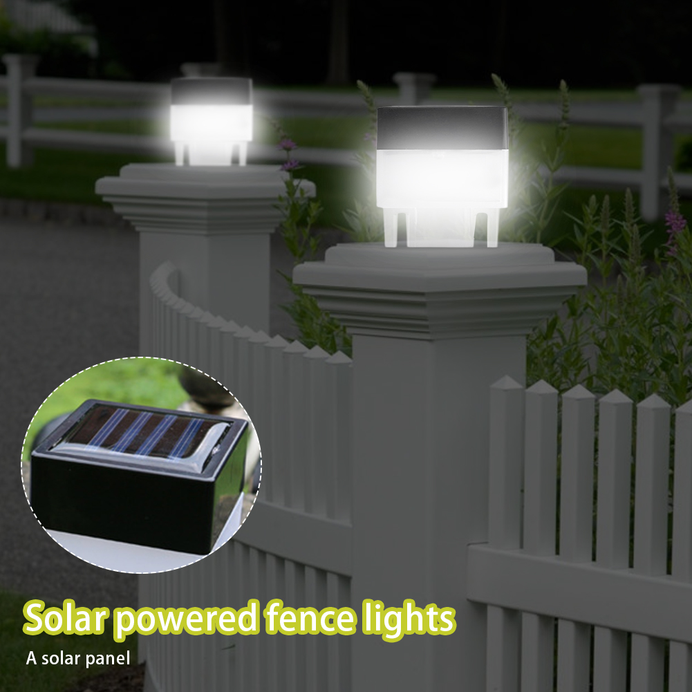 Solar Post Light Modern Fence  - Solar Post Cap Light 4X4 review and price