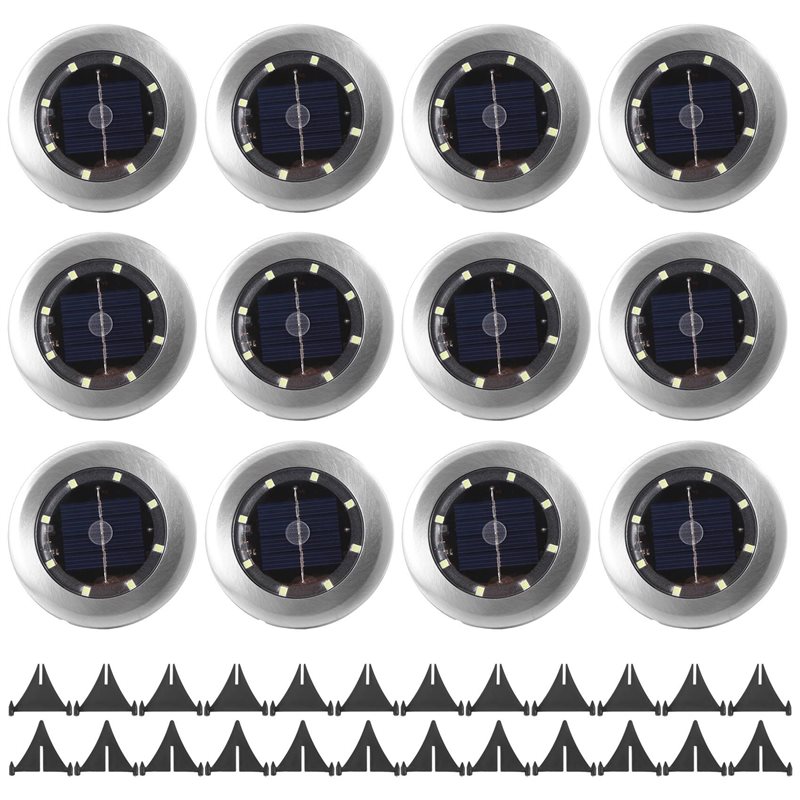 ABKW-24 Pack Solar Lights Outd - Solar Pathway Lights 8 Pack review and price