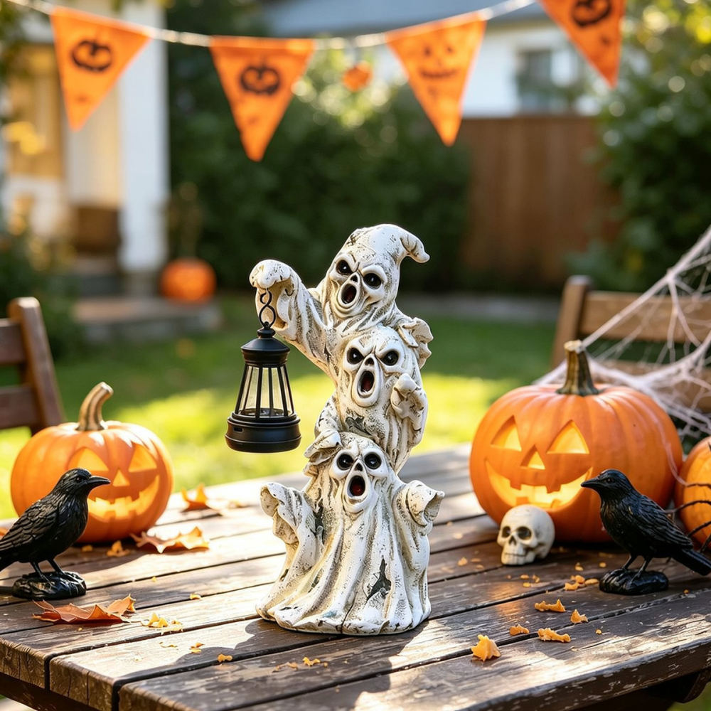 Outdoor LED Solar Ghost Figuri - Solar Garden Light Outdoor Waterproof review and price