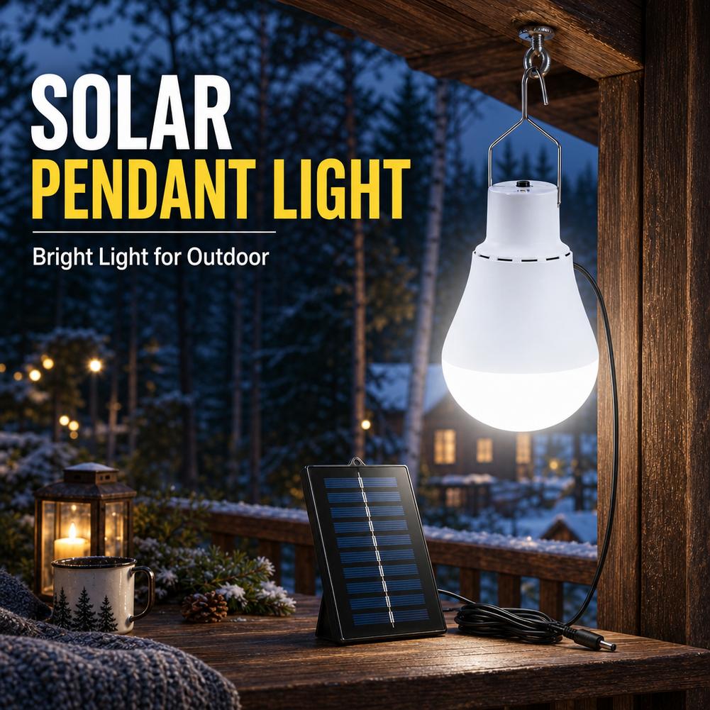 Solar LED Light Bulb IP65 Wate - Solar Lantern Camping Collapsible review and price