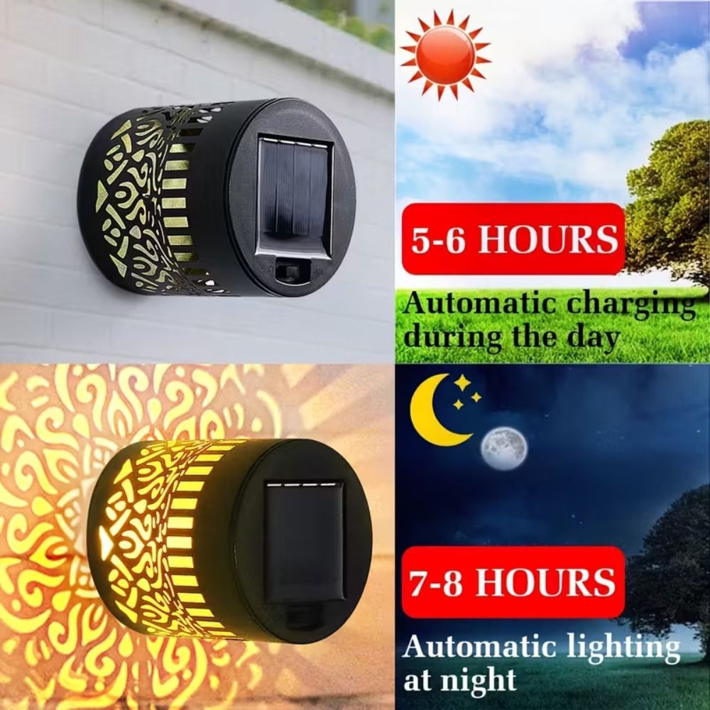 Sunflower Mandala Solar Wall L - Solar Wall Light Fence Lamp review and price