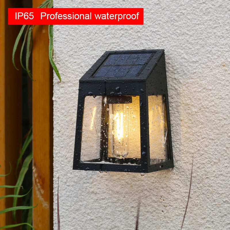 Solar Wall Light Outdoor Water - Solar Wall Light Fence Lamp review and price