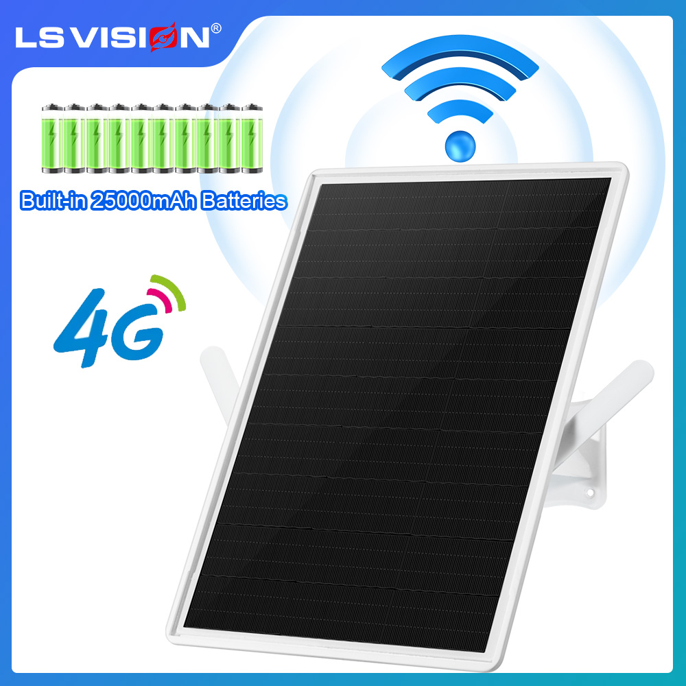 LS VISION 4G LTE Solar Router  - Solar Security Camera Light review and price
