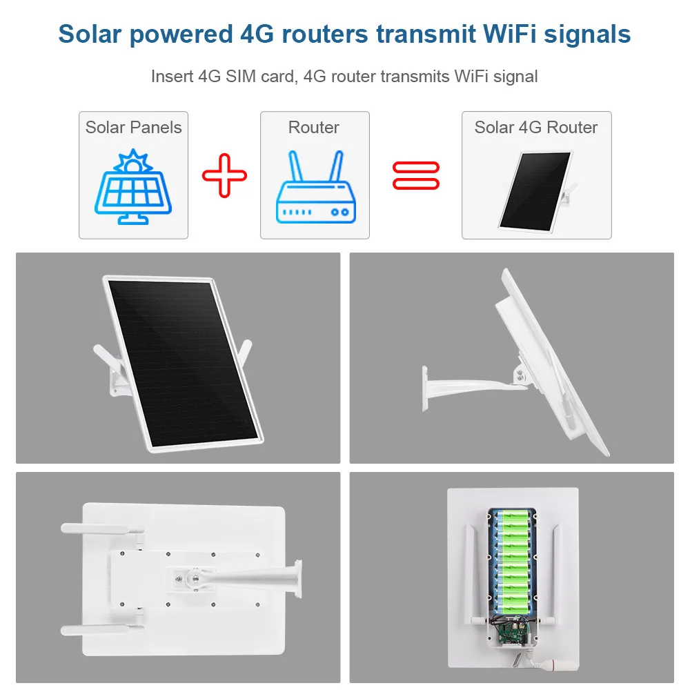 LS VISION 4G LTE Solar Router  - Solar Security Camera Light review and price