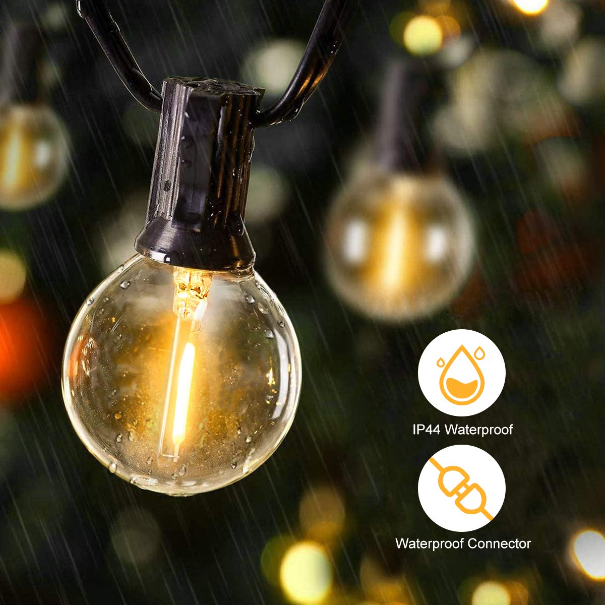 25FT 50FT G40 Fairy String Lig - Solar String Lights Outdoor 20M review and price