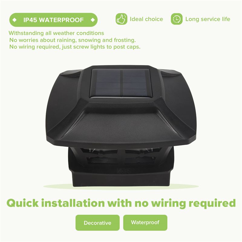 Y50A-Solar Post Cap Lights Out - Solar Post Cap Light 4X4 review and price