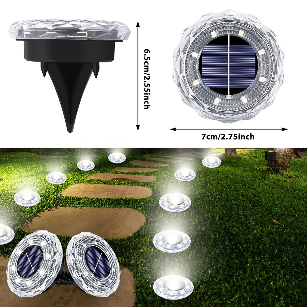 AB41-For Yard For Patio Pathwa - Solar Pathway Lights 8 Pack review and price