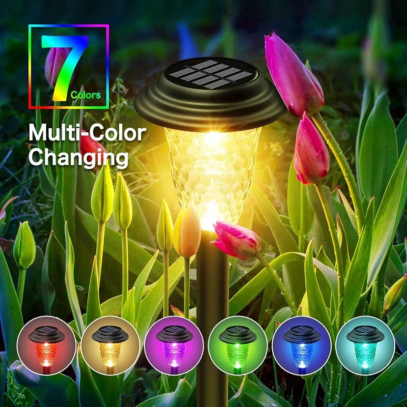 Color Changing Solar Path Ligh - Solar Garden Light Dusk To Dawn review and price