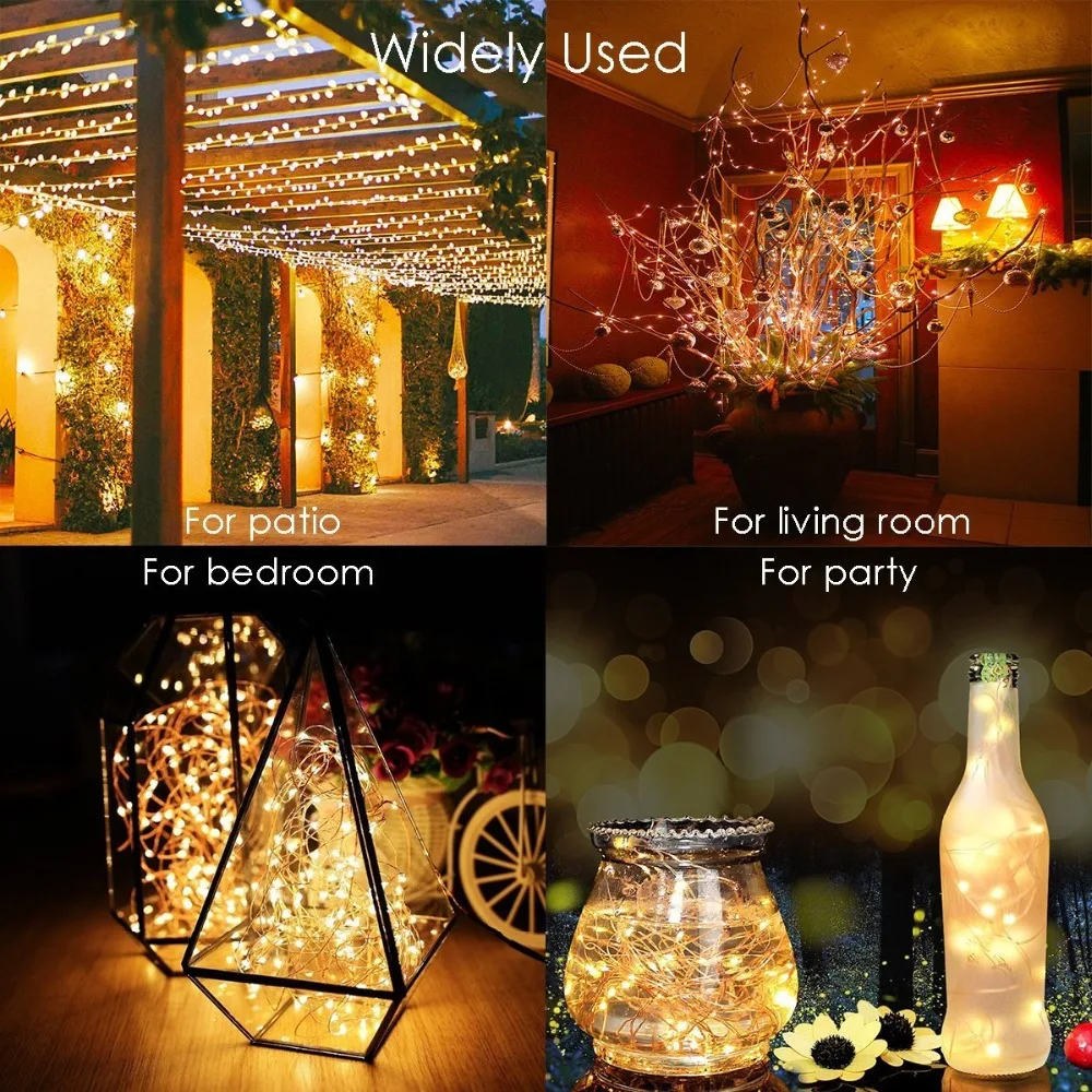 Solar String Fairy Lights 12m  - Solar String Lights Outdoor 20M review and price