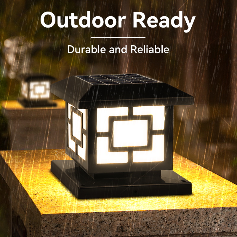 Solar Lights LED Waterproof Ou - Solar Post Cap Light 4X4 review and price