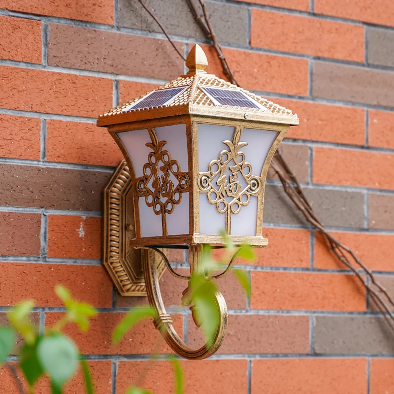 Outdoor European Style Solar P - Solar Garden Light Outdoor Waterproof review and price