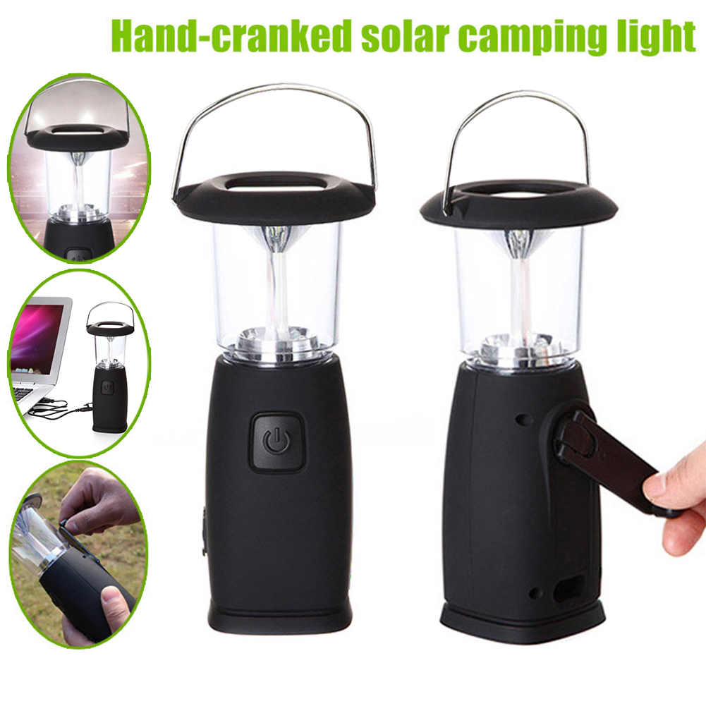 6 LED Solar Hand-Up Crank Camp - Solar Lantern Camping Collapsible review and price