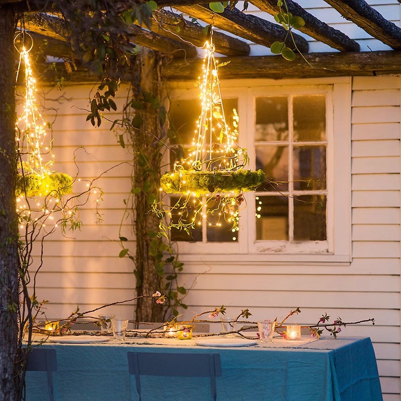 100/200Leds Solar Fairy Waterf - Solar String Lights Outdoor 20M review and price