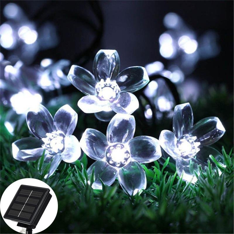 Solar Floral Garlands Light 5m - Solar String Lights Outdoor 20M review and price