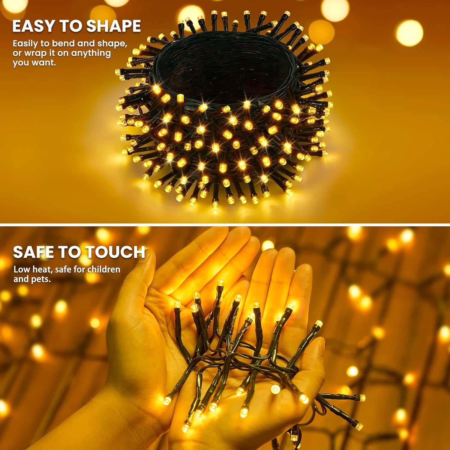 22M 200 LED Solar Fairy Lights - Solar String Lights Outdoor 20M review and price