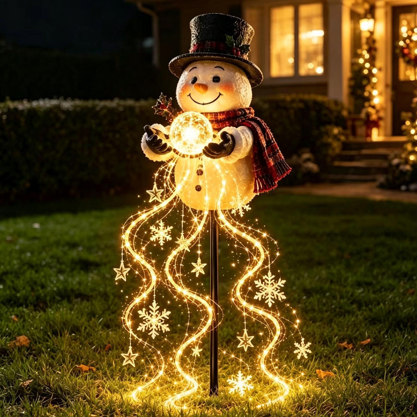 Christmas Pathway Lights 60cm  - Solar Ground Light Driveway review and price