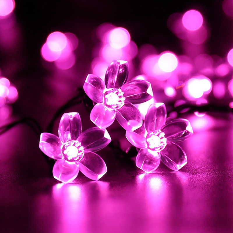 Solar Cherry Garden Blossom Fl - Solar String Lights Outdoor 20M review and price