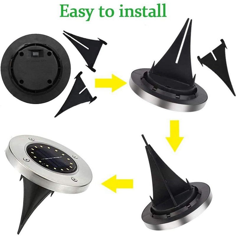[NEW!A08R】 8-Pack Waterproof S - Solar Pathway Lights 8 Pack review and price