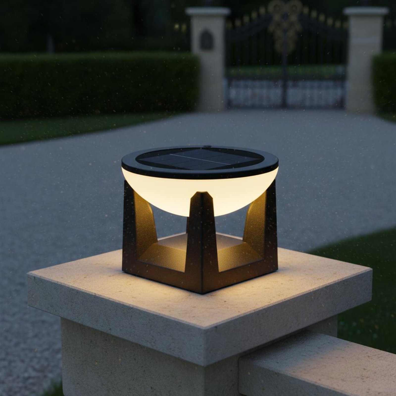 Solar Post Light Easy to Insta - Solar Garden Light Outdoor Waterproof review and price