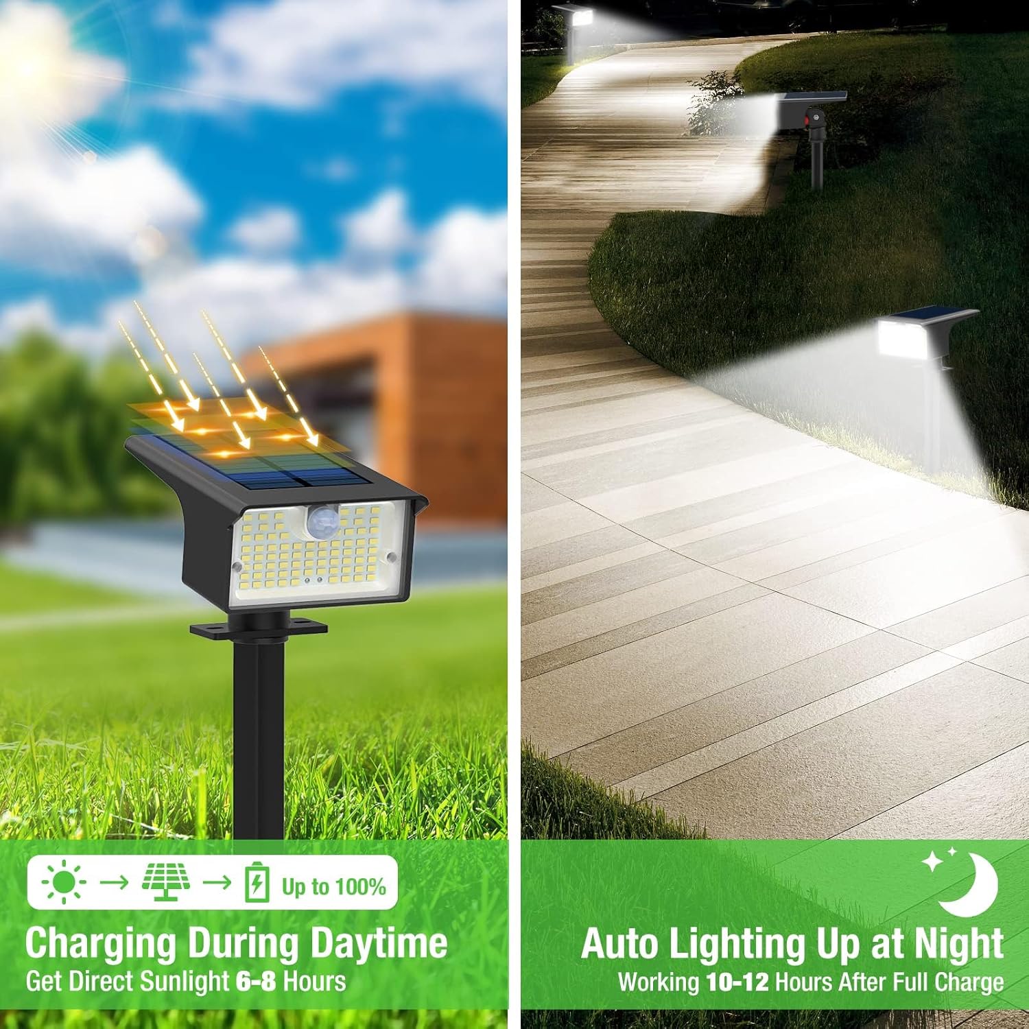 Solar Spot Lights Outdoor Moti - Solar Garden Spotlight Rgb review and price
