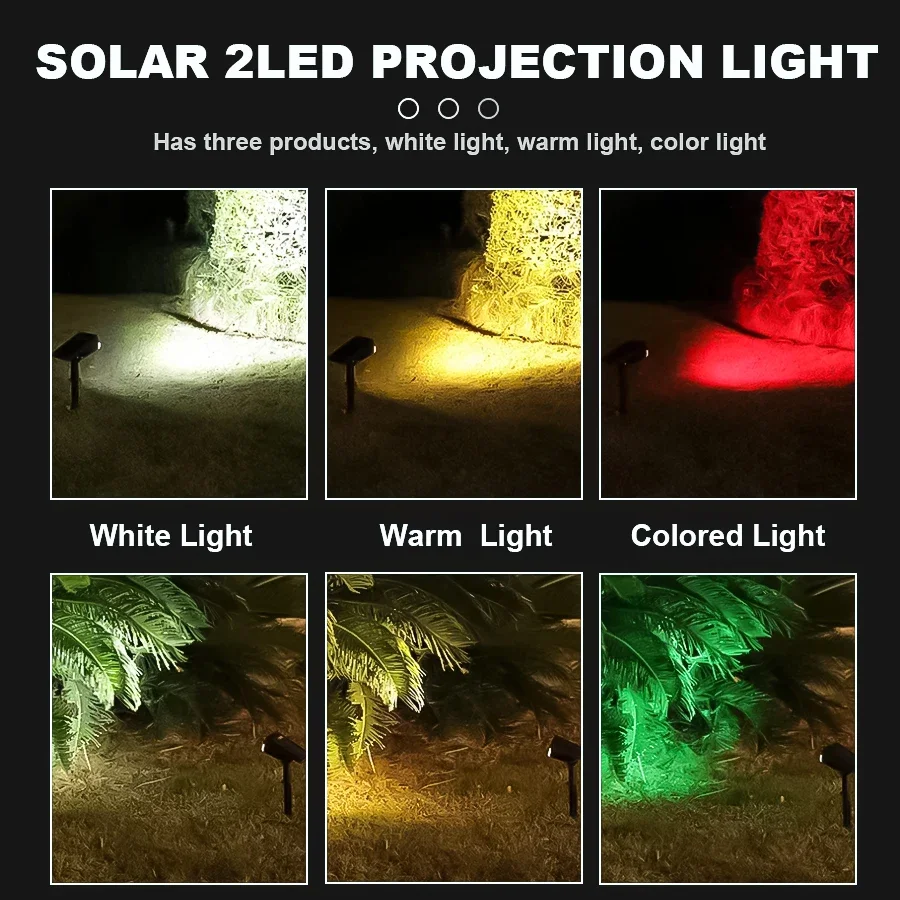 2LEDs RGB Solar Light Outdoors - Solar Garden Spotlight Rgb review and price