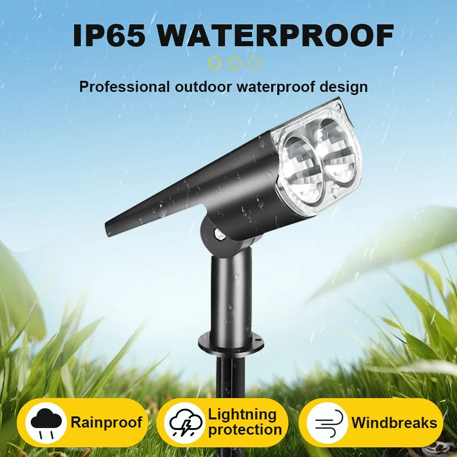 2LEDs RGB Solar Light Outdoors - Solar Garden Spotlight Rgb review and price