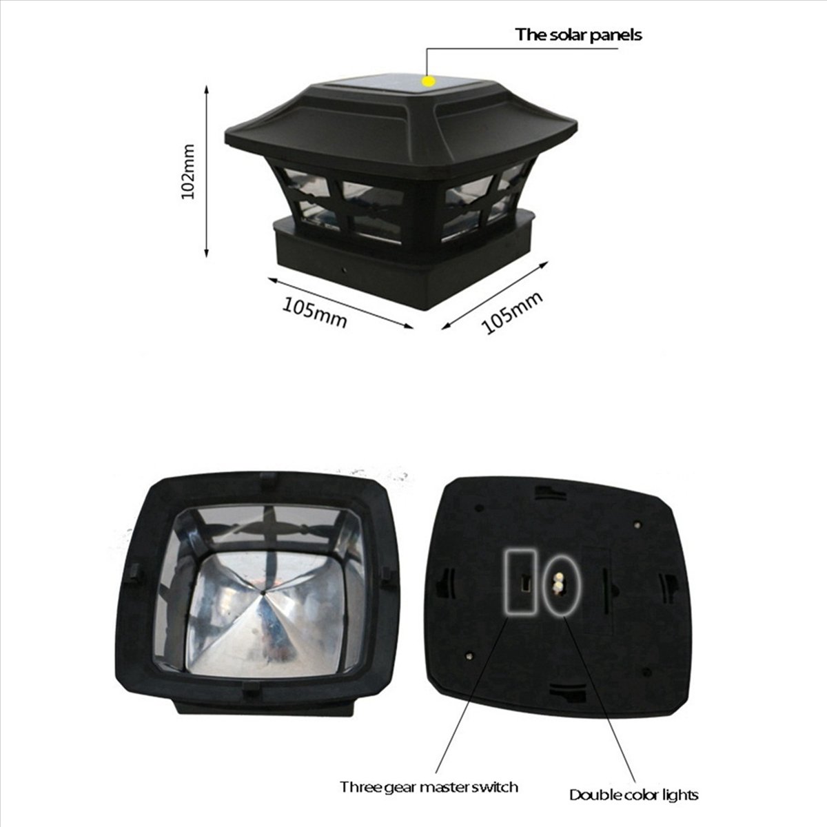 Lively- 4X Solar Post Cap Ligh - Solar Post Cap Light 4X4 review and price