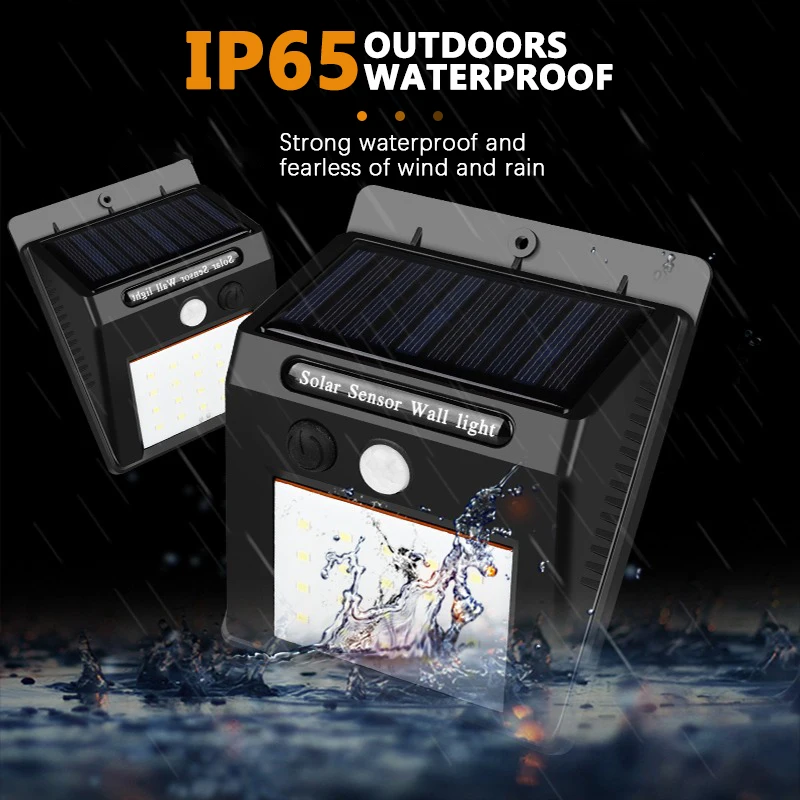 Modern LED Solar Wall Lamp Out - Solar Wall Light Fence Lamp review and price