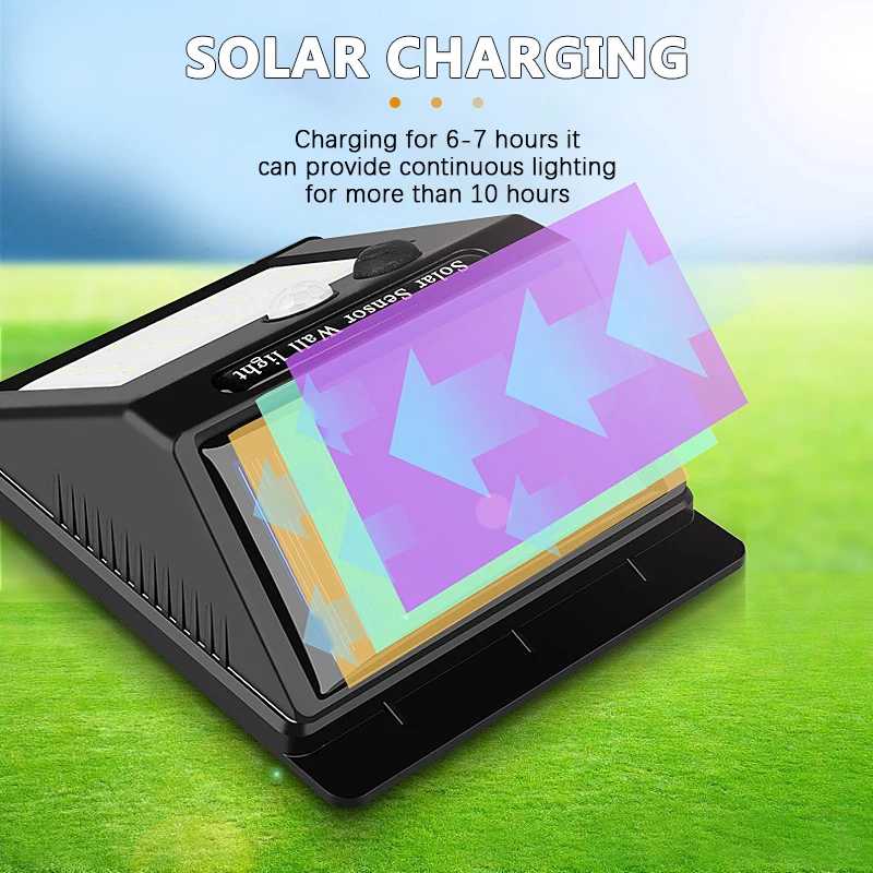 Modern LED Solar Wall Lamp Out - Solar Wall Light Fence Lamp review and price