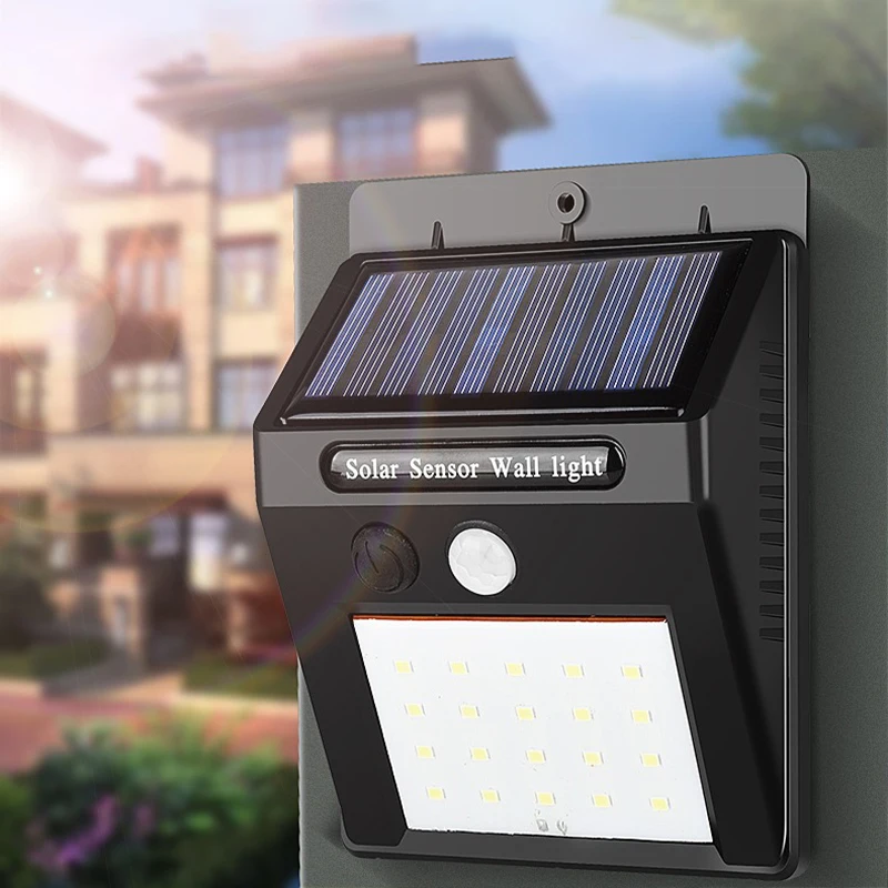 Modern LED Solar Wall Lamp Out - Solar Wall Light Fence Lamp review and price